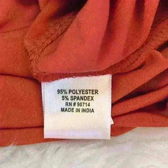 MSK Asymmetrical Dress with ORing Gold Zippered Collared Neckline Women Sz Small - Picture 7 of 10